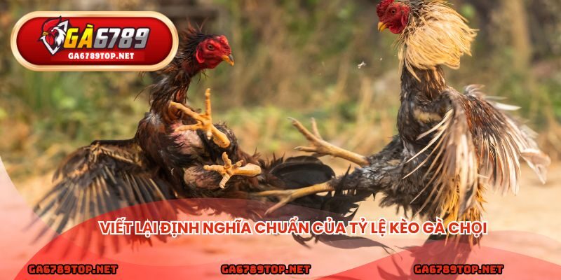 Viết lại định nghĩa chuẩn của tỷ lệ kèo gà chọi